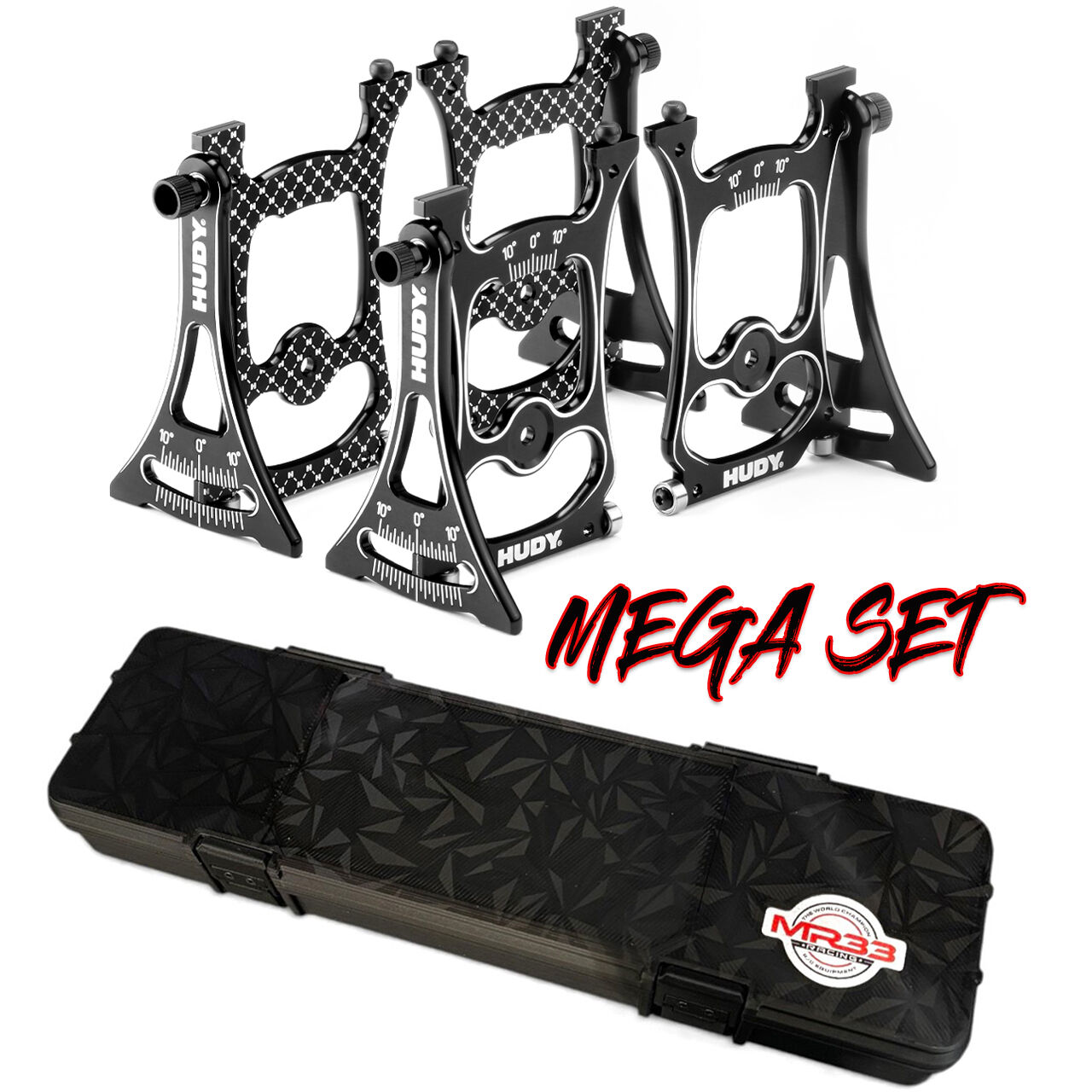 HUDY Universal Setup System for 1:10 Touring Car + MR33 Storage